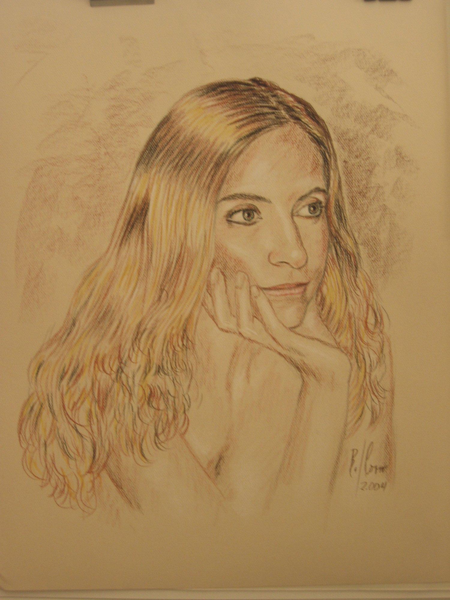 Portrait Drawing 02 - Dibujo de Retrato 02 - Rafael Corro