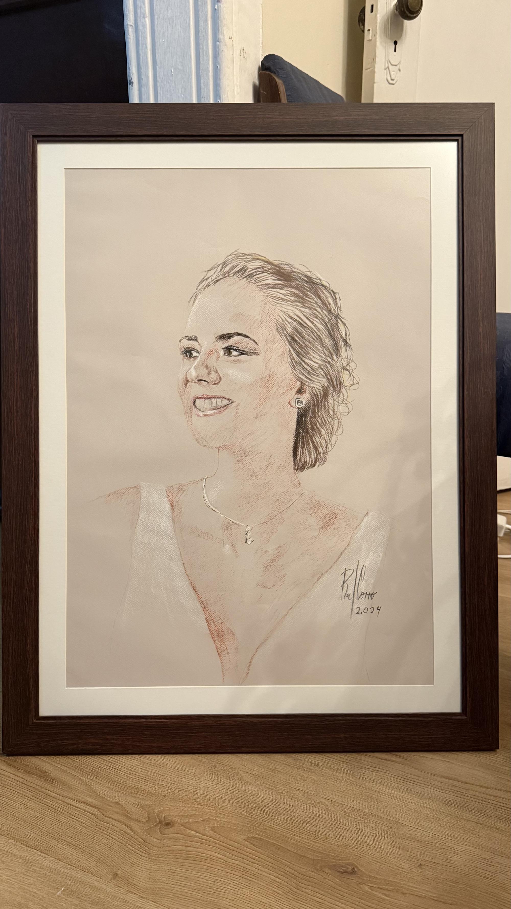 Portrait Drawing 106 - Dibujo de Retrato 106 - Rafael Corro