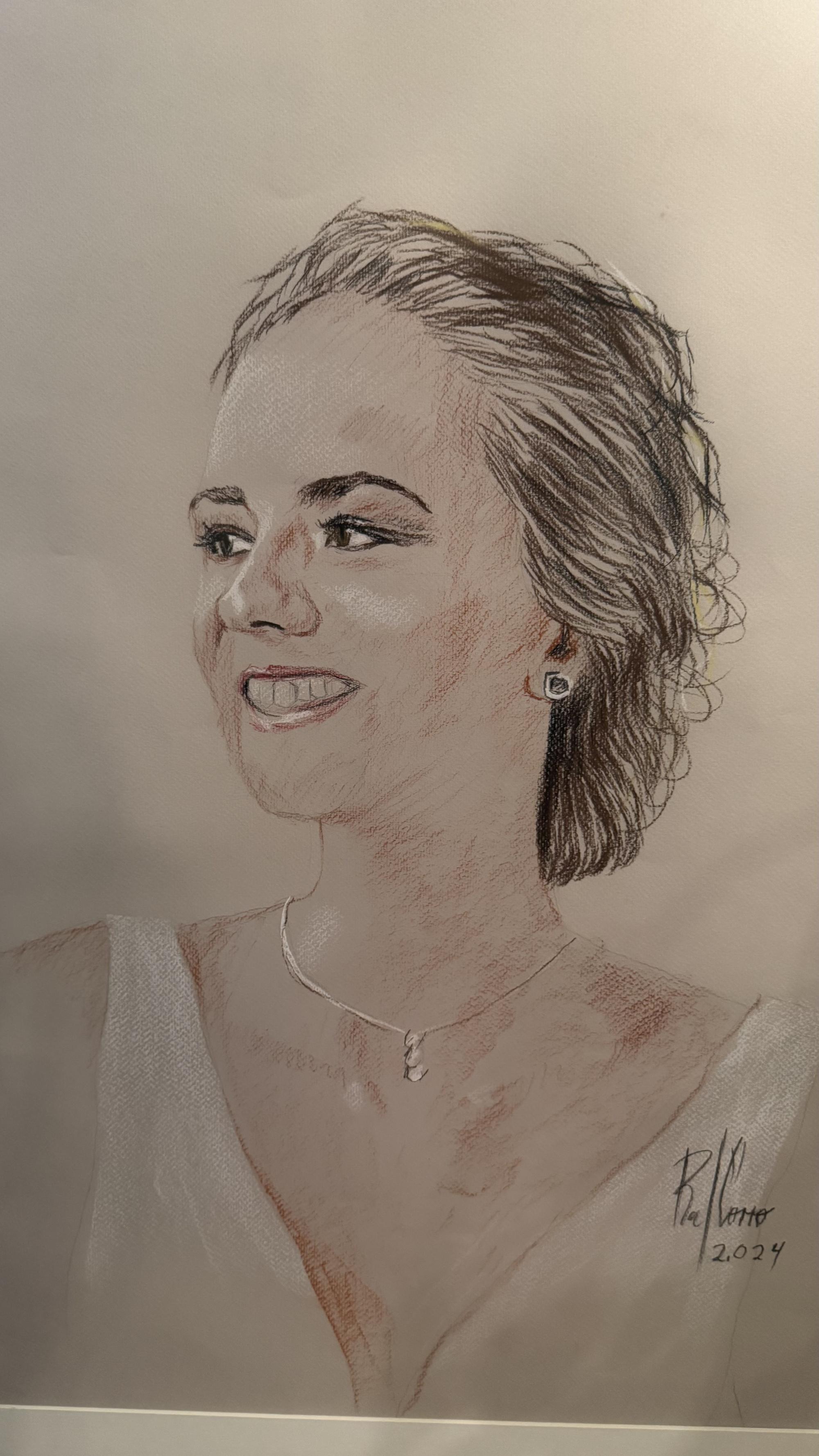 Portrait Drawing 107 - Dibujo de Retrato 107 - Rafael Corro