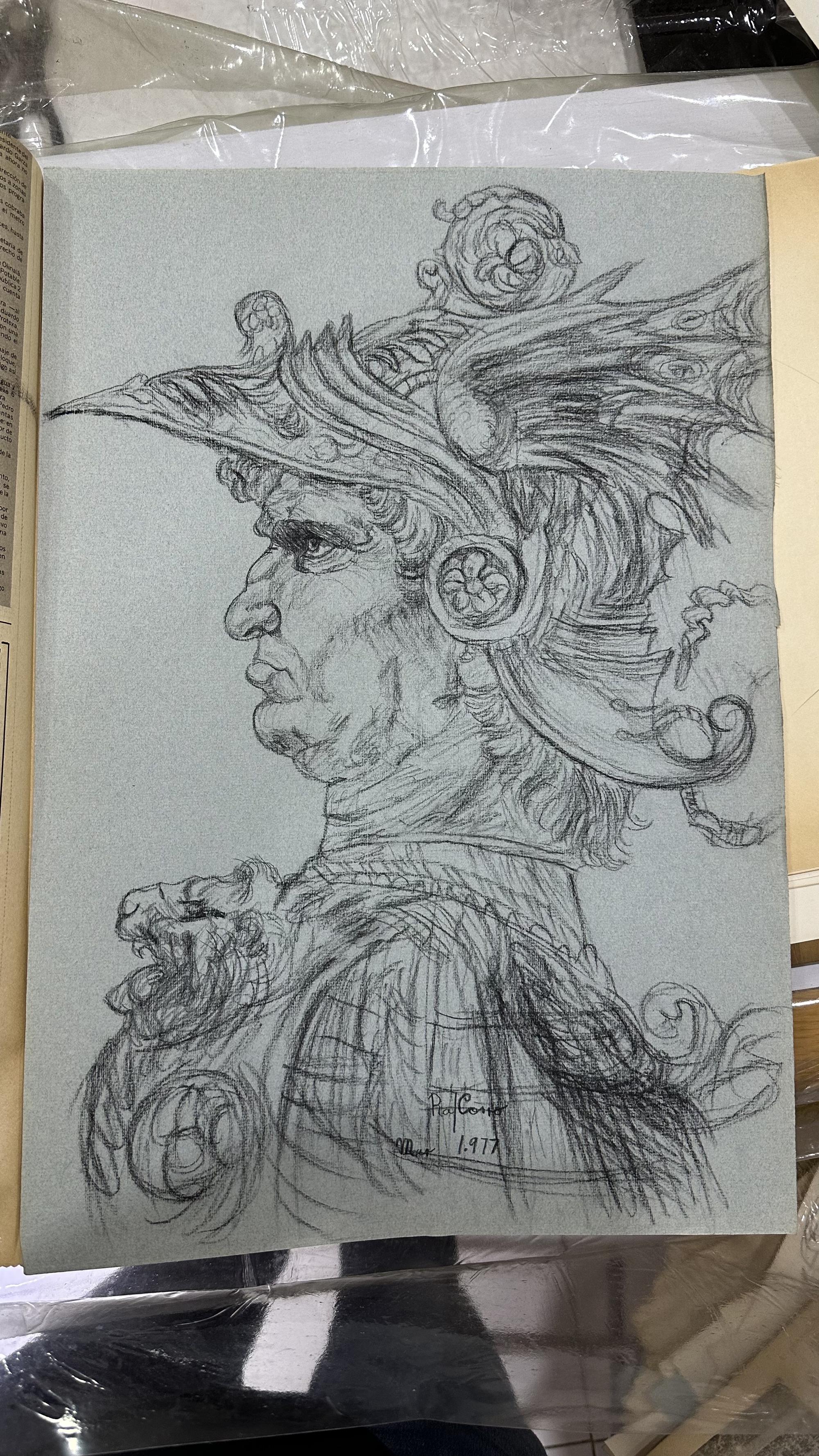 Portrait Drawing 111 - Dibujo de Retrato 111 - Rafael Corro