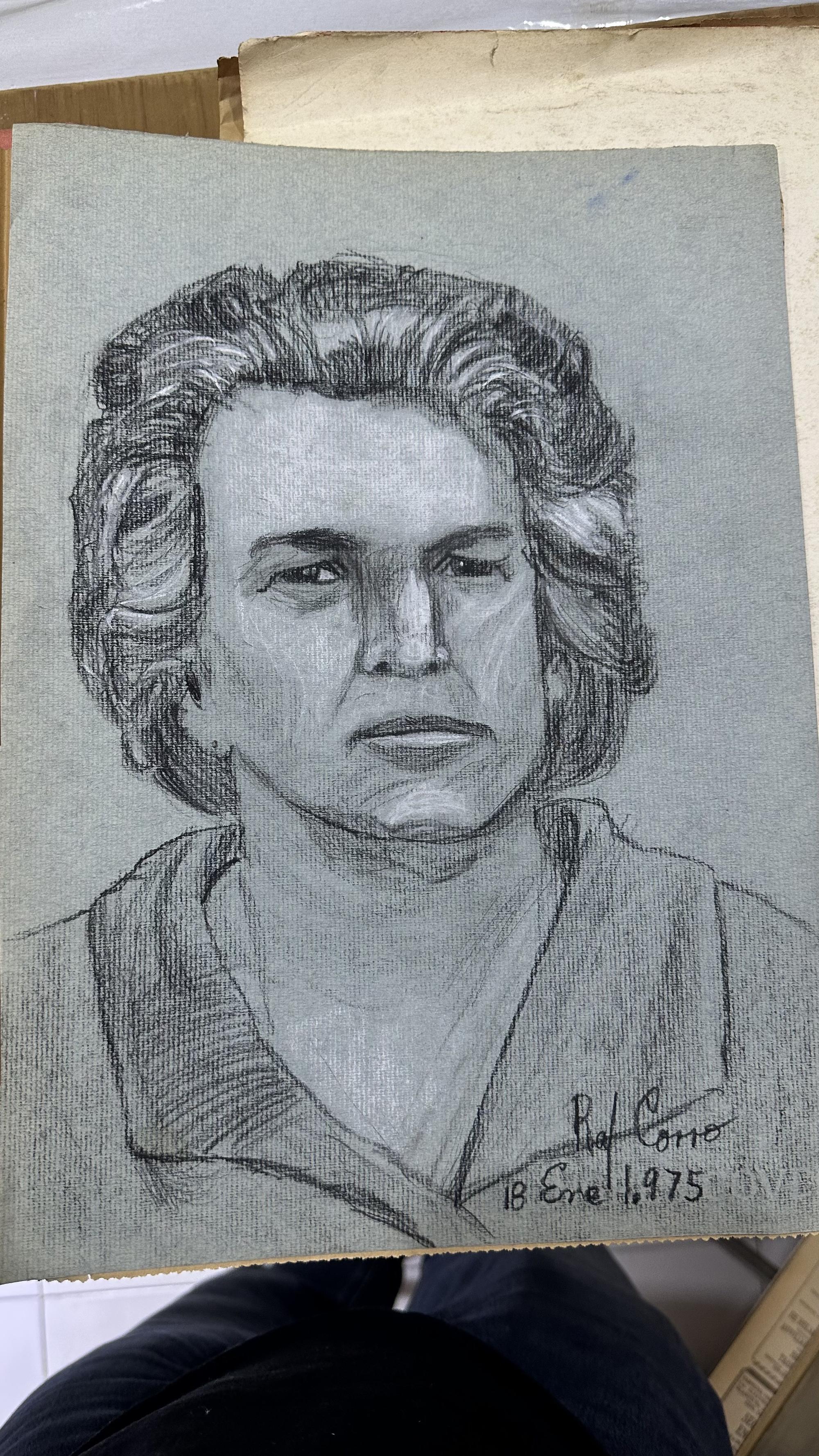 Portrait Drawing 113 - Dibujo de Retrato 113 - Rafael Corro