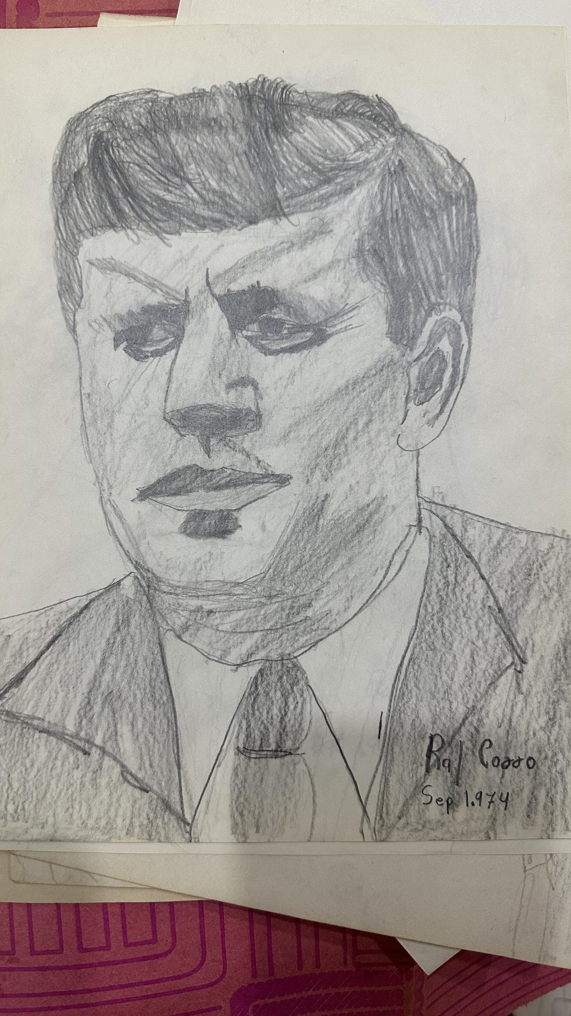 Portrait Drawing 116 - Dibujo de Retrato 116 - Rafael Corro