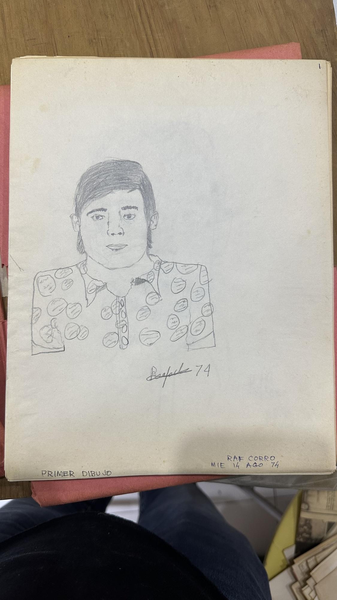 Portrait Drawing 118 - Dibujo de Retrato 118 - Rafael Corro