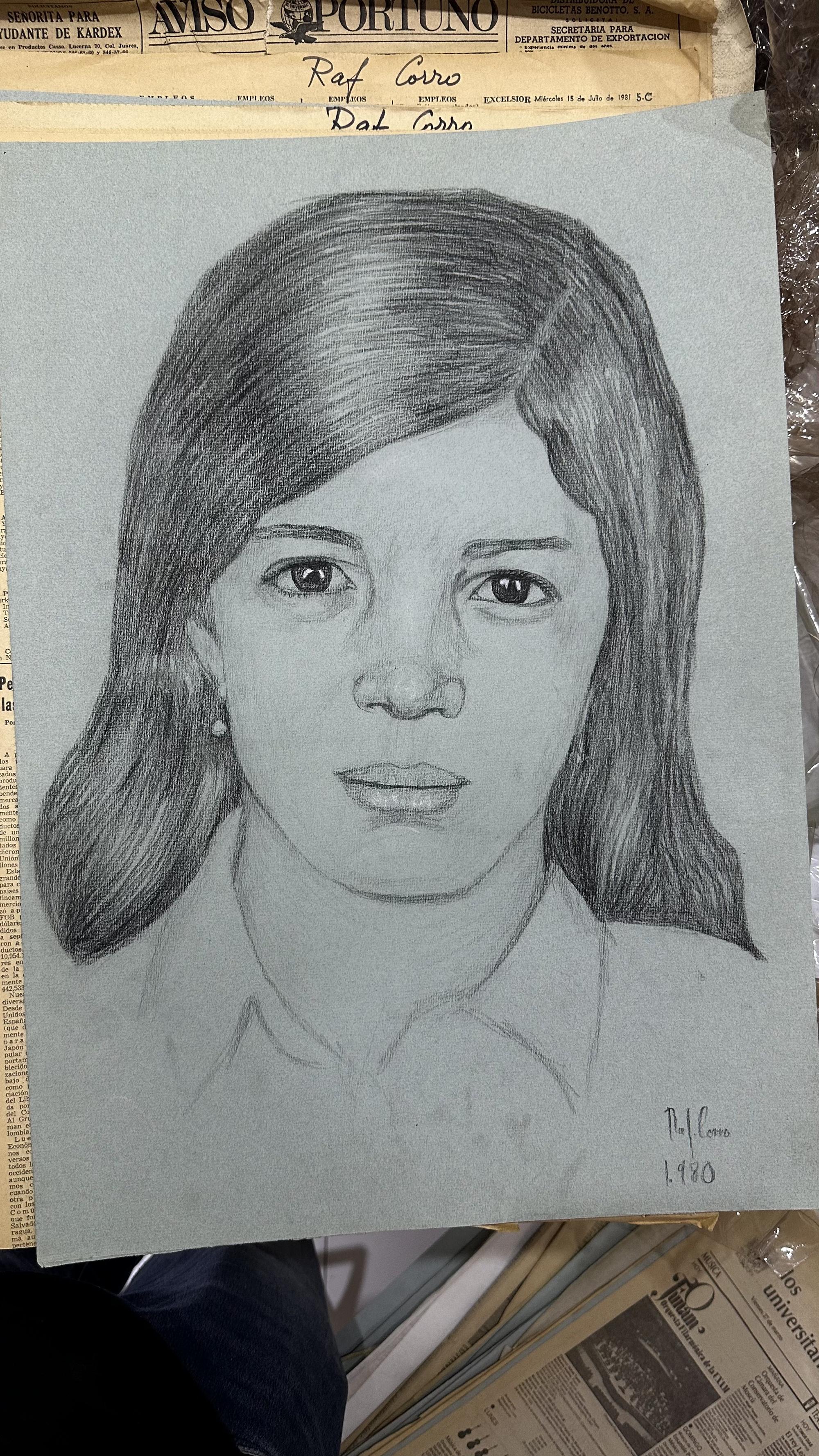 Portrait Drawing 136 - Dibujo de Retrato 136 - Rafael Corro
