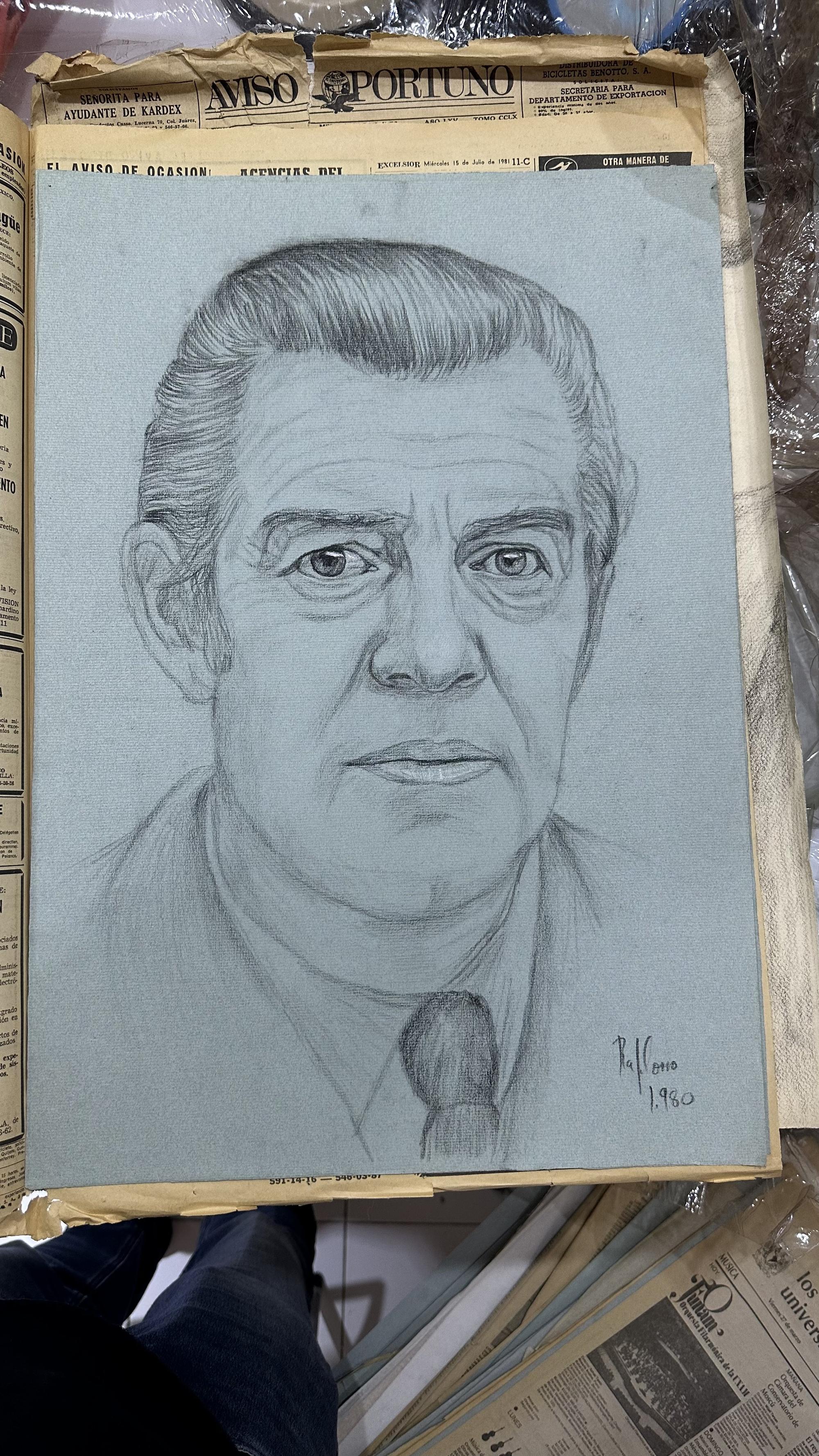 Portrait Drawing 138 - Dibujo de Retrato 138 - Rafael Corro