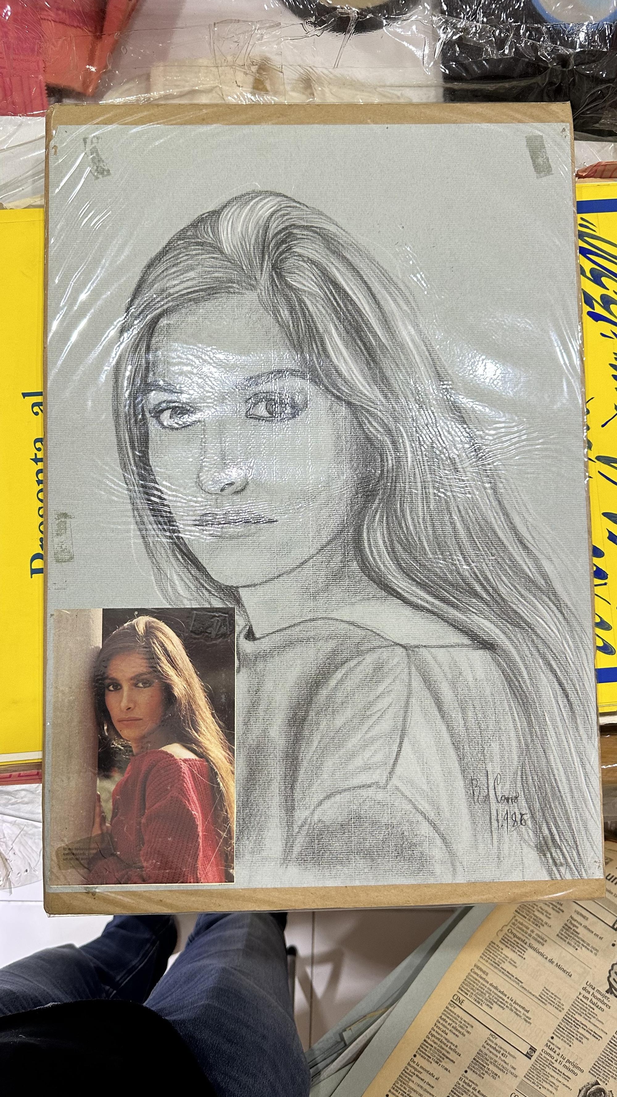 Portrait Drawing 139 - Dibujo de Retrato 139 - Rafael Corro