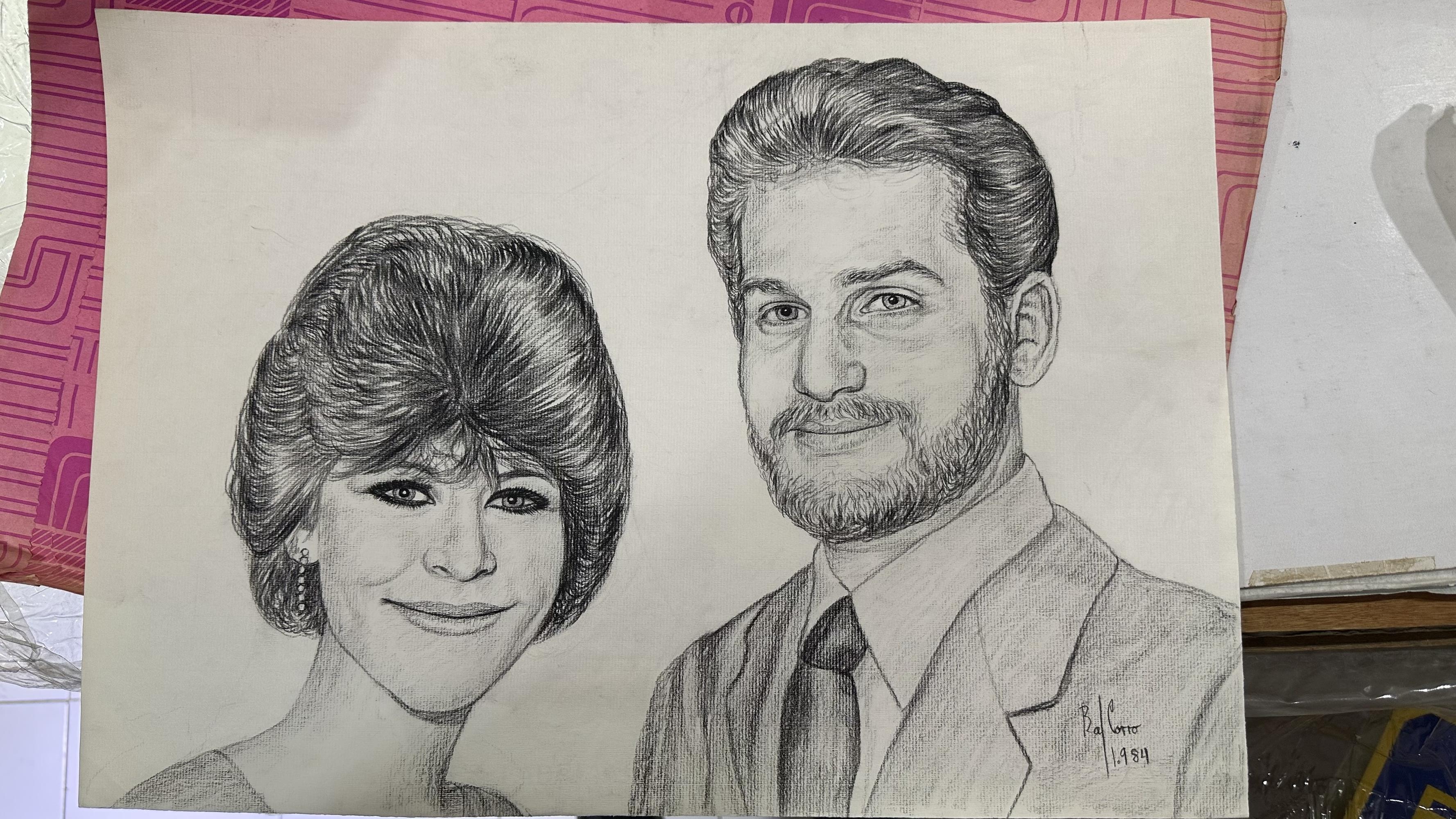 Portrait Drawing 140 - Dibujo de Retrato 140 - Rafael Corro