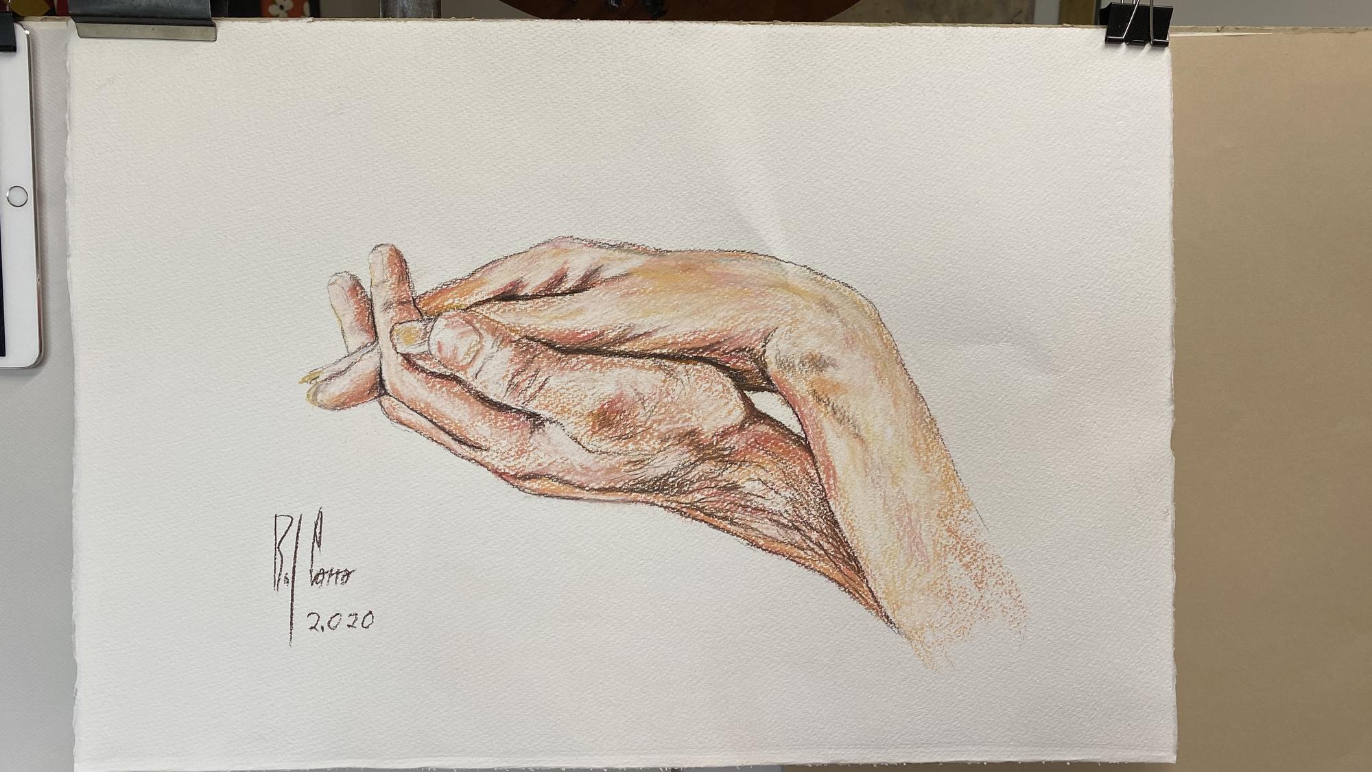 Portrait Drawing 143 - Dibujo de Retrato 143 - Rafael Corro