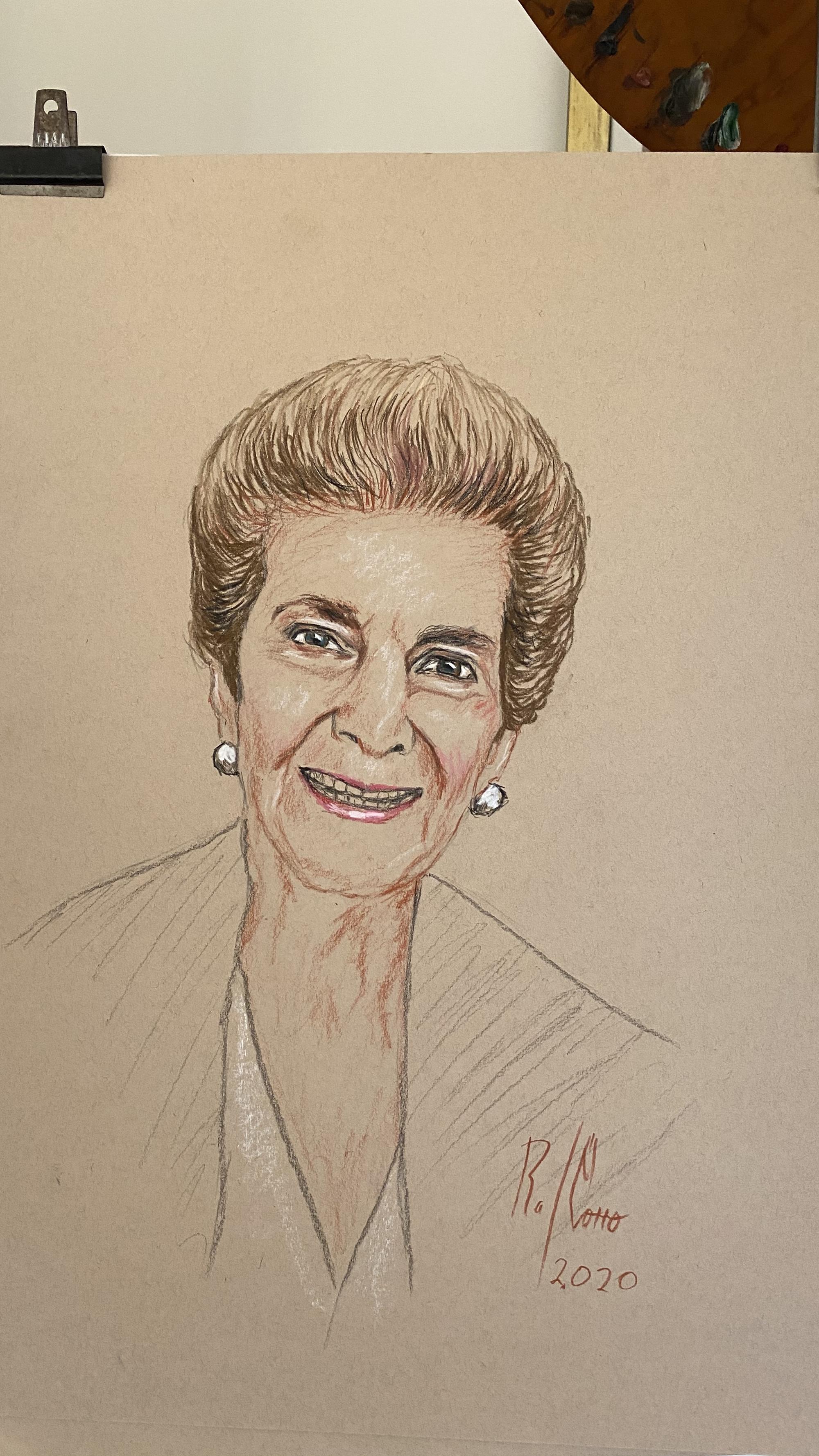 Portrait Drawing 144 - Dibujo de Retrato 144 - Rafael Corro