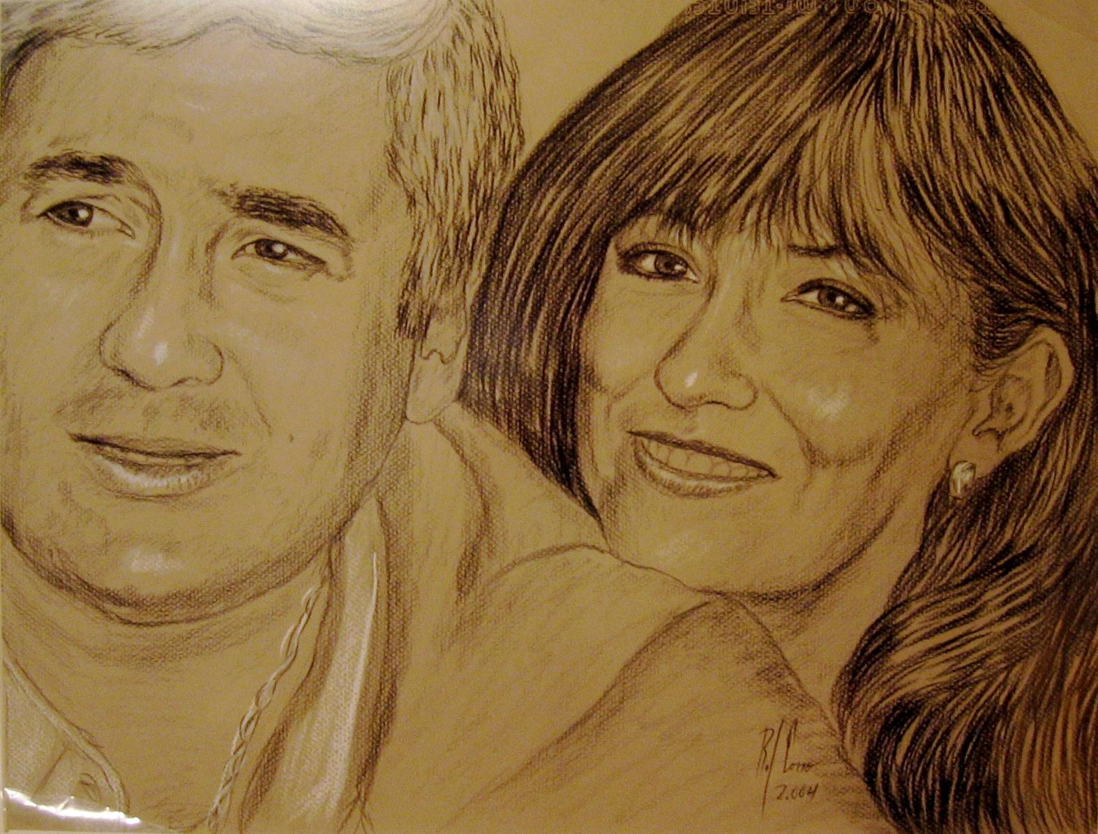 Portrait Drawing 156 - Dibujo de Retrato 156 - Rafael Corro