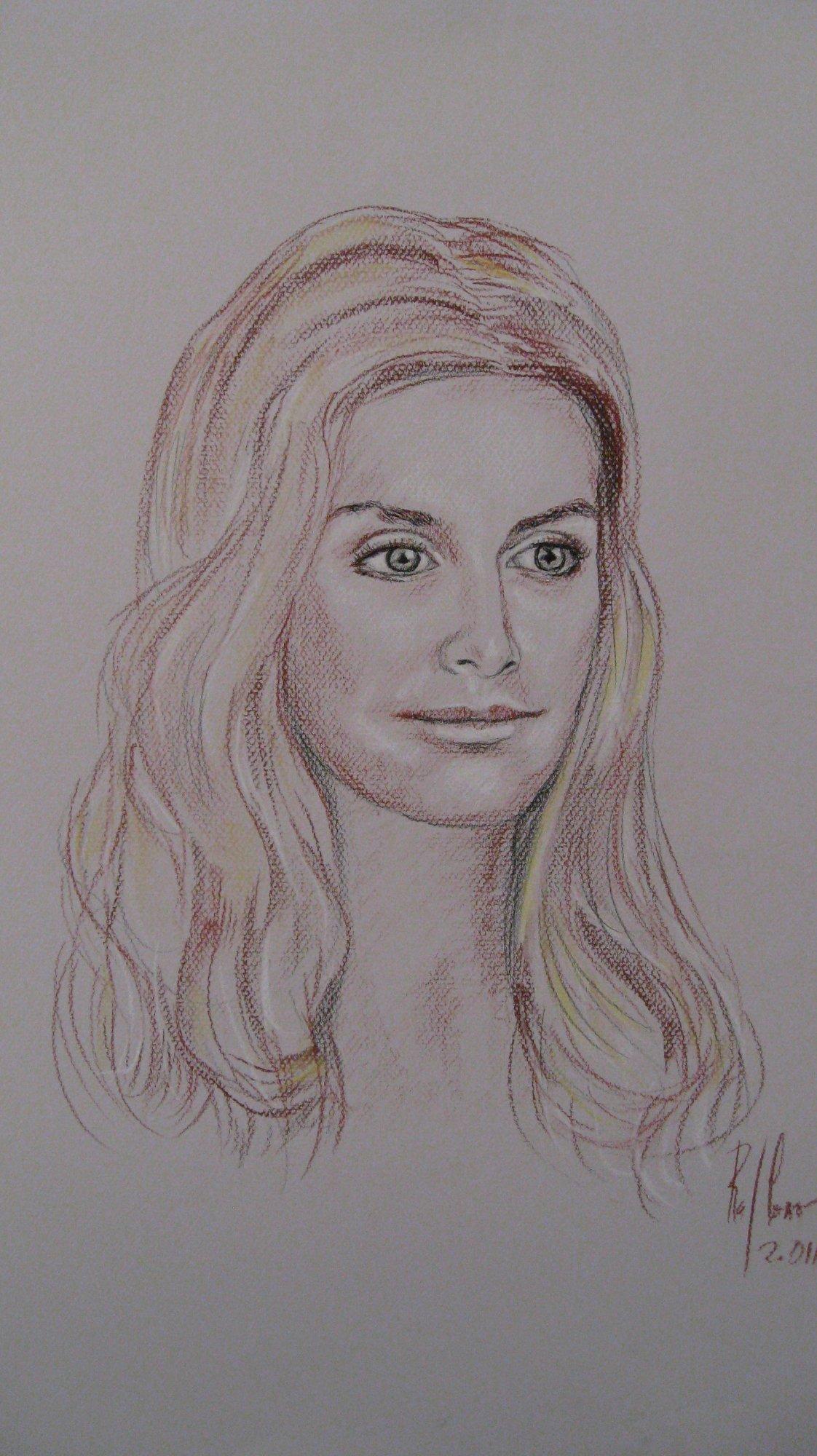 Portrait Drawing 38 - Dibujo de Retrato 38 - Rafael Corro