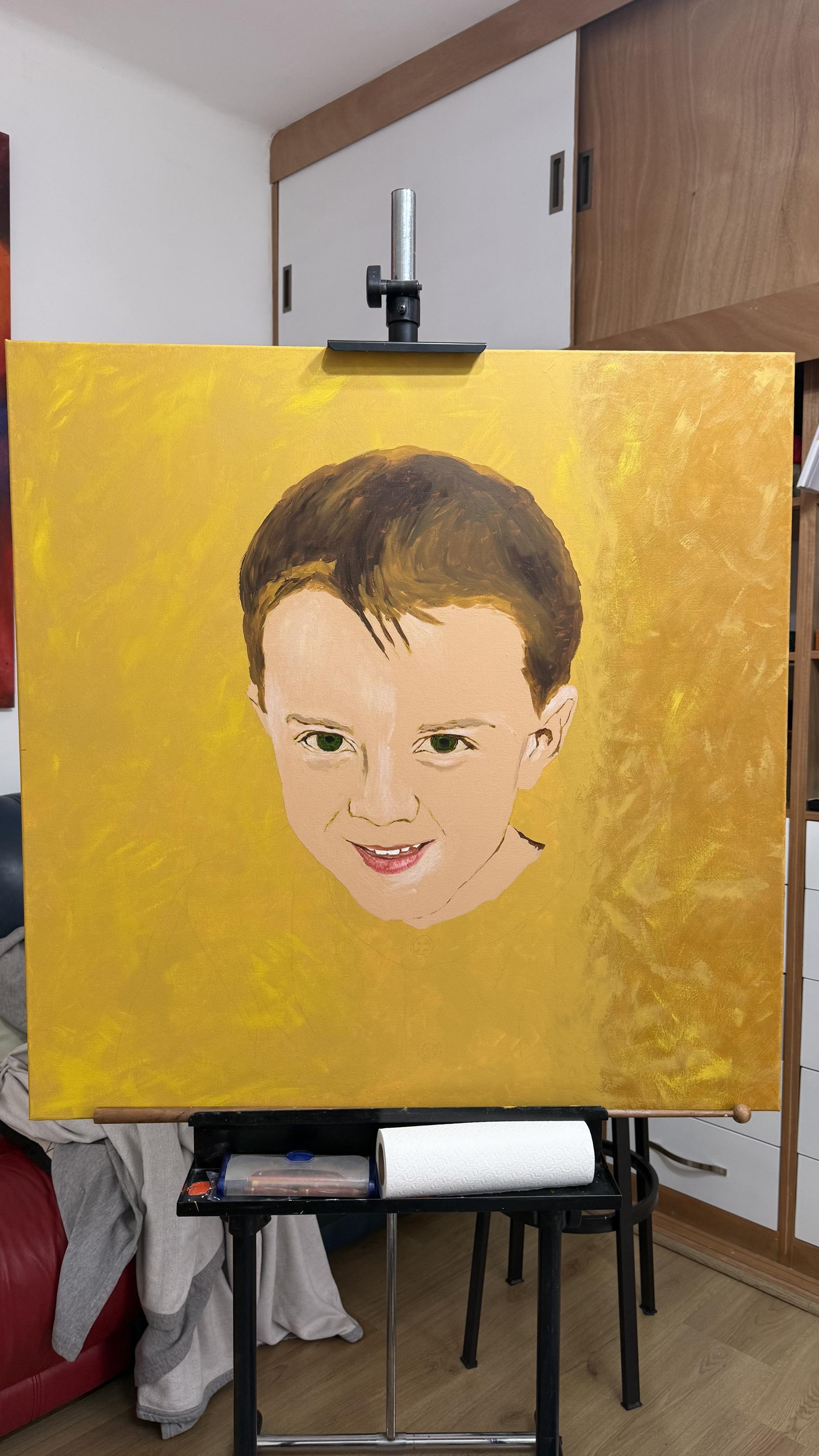 Julén Portrait 06 - Retrato Julén 06 - Rafael Corro