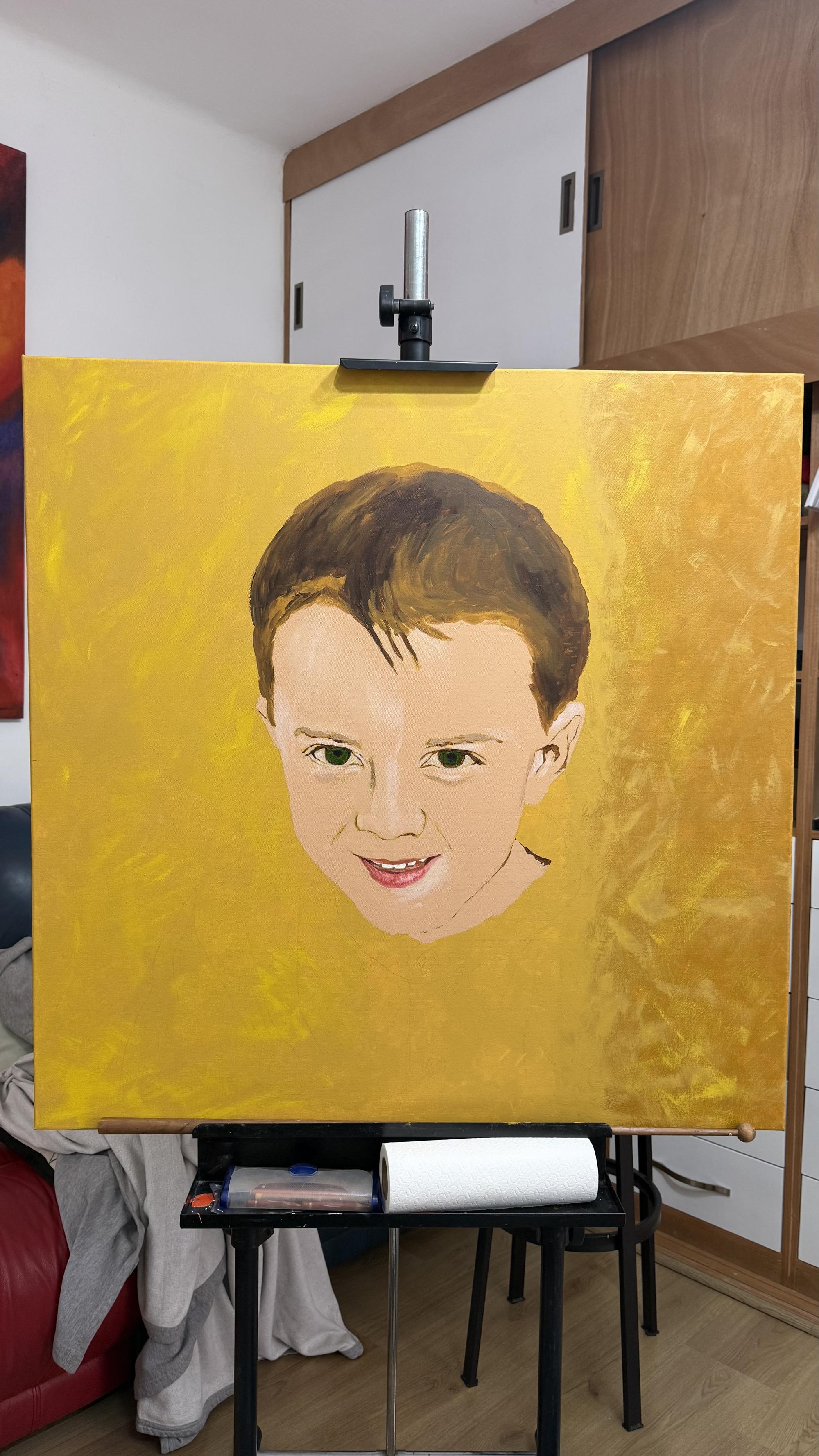 Julén Portrait 07 - Retrato Julén 07 - Rafael Corro