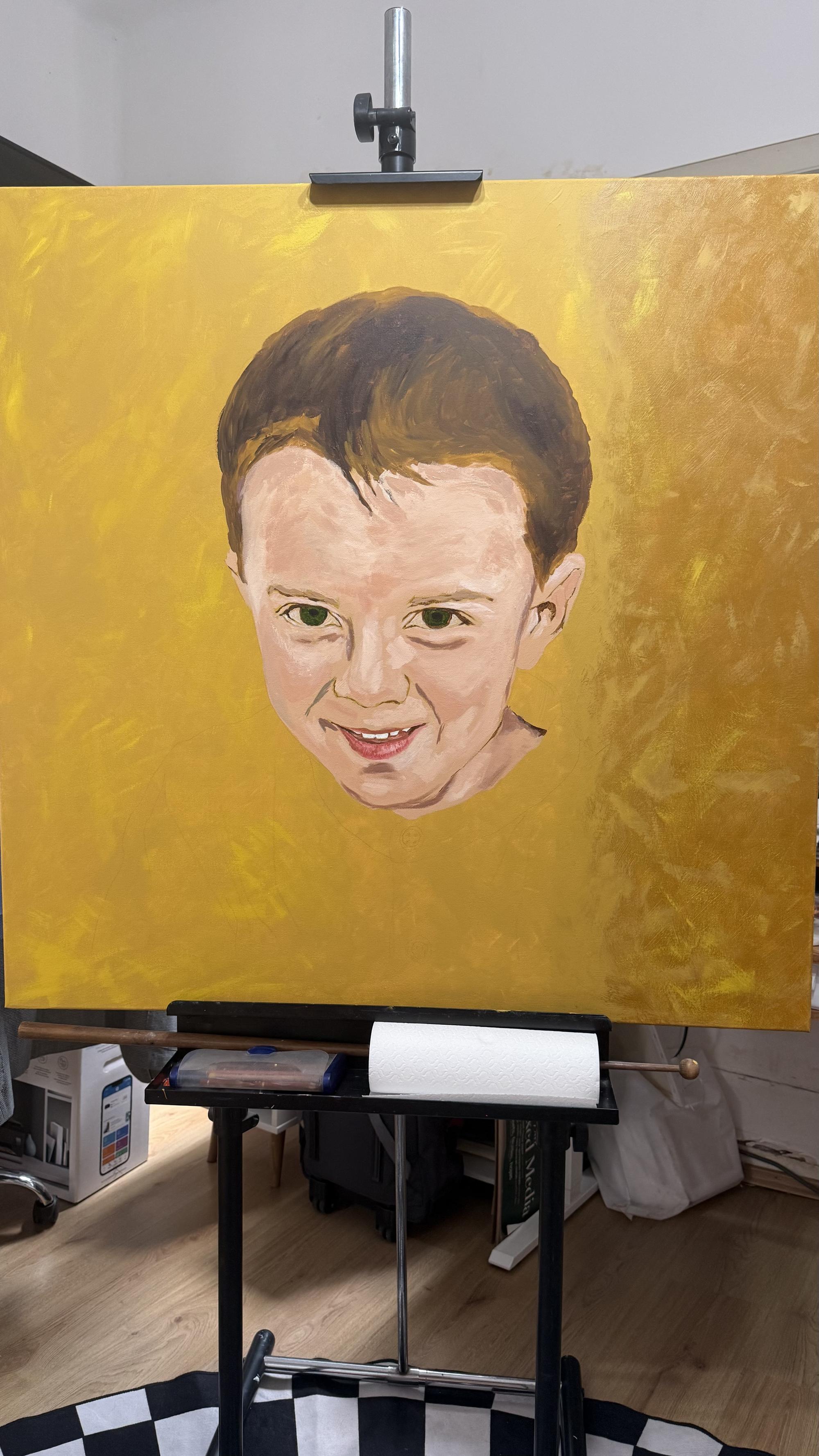 Julén Portrait 09 - Retrato Julén 09 - Rafael Corro