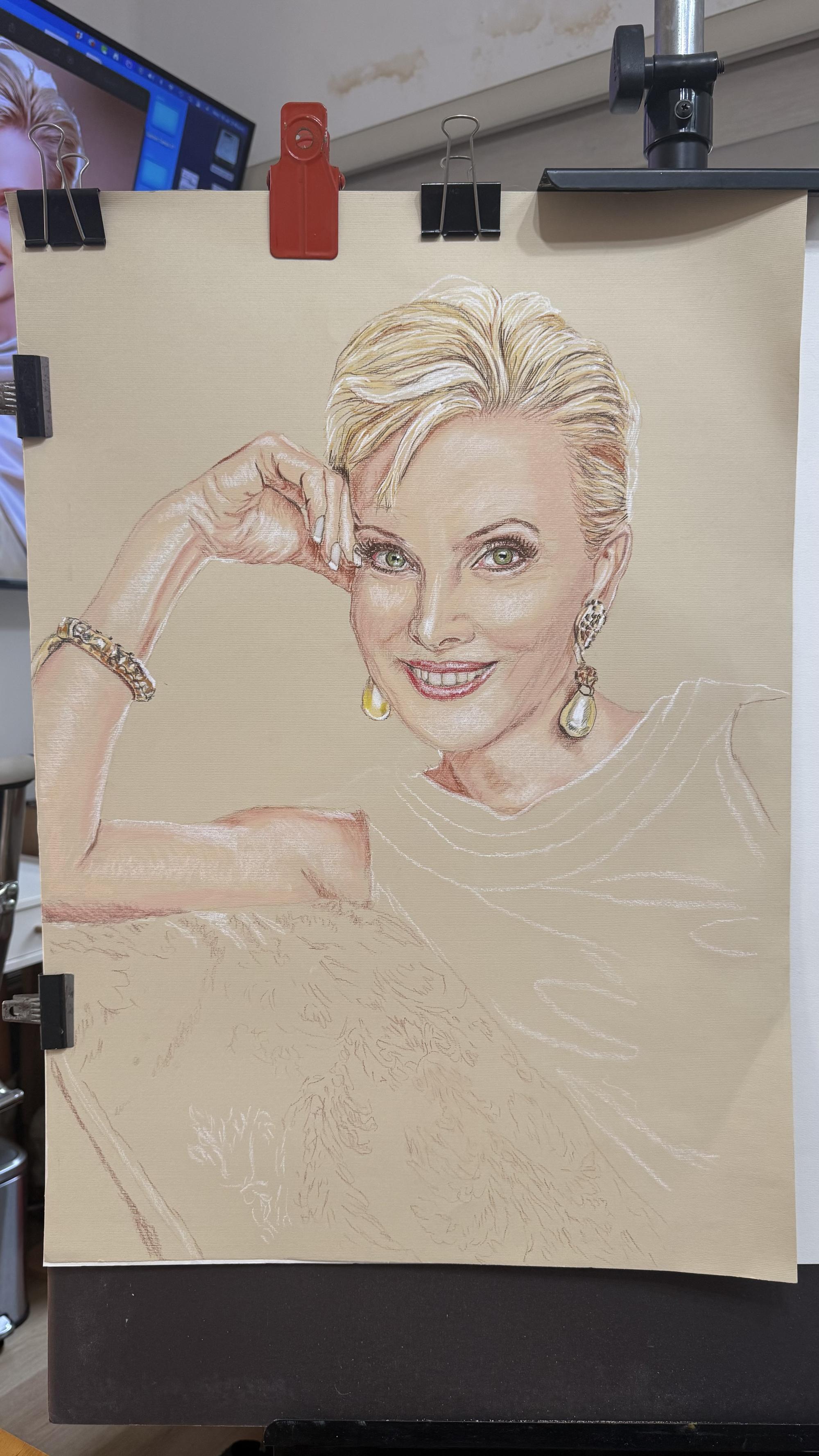 Raquel Portrait 21 - Retrato Raquel 21 - Rafael Corro